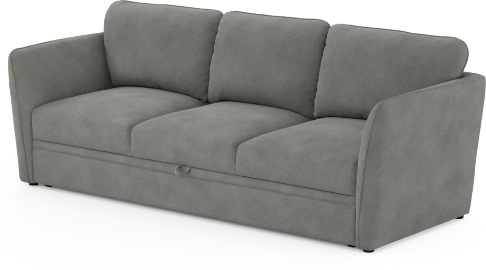 Öland - Bäddsoffa 3-sits, längsbäddad - Grå