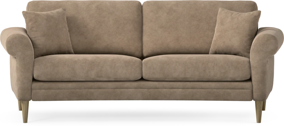 Eden - 2,5-sits soffa svängd - Beige