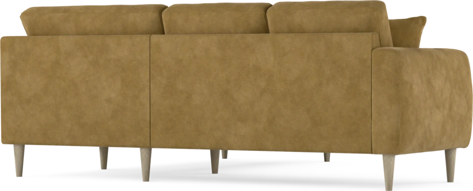 Eden - Hörnsoffa, 2+2-sits - Gul