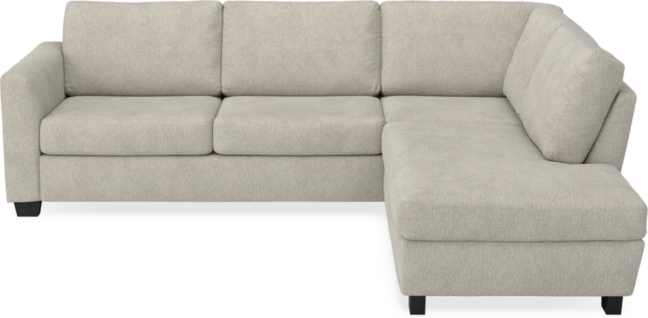 Friday - 2,5-sits soffa med divan höger - Beige