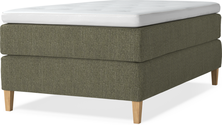 Delux Exclusive - Kontinentalsäng, enkelsäng 120 cm med bäddmadrass