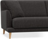 Macy Lux - 3-sits soffa - Svart