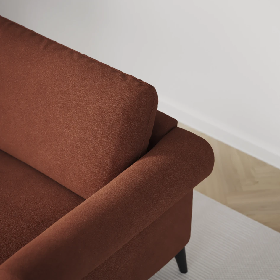 Bridge - 3-sits soffa - Orange