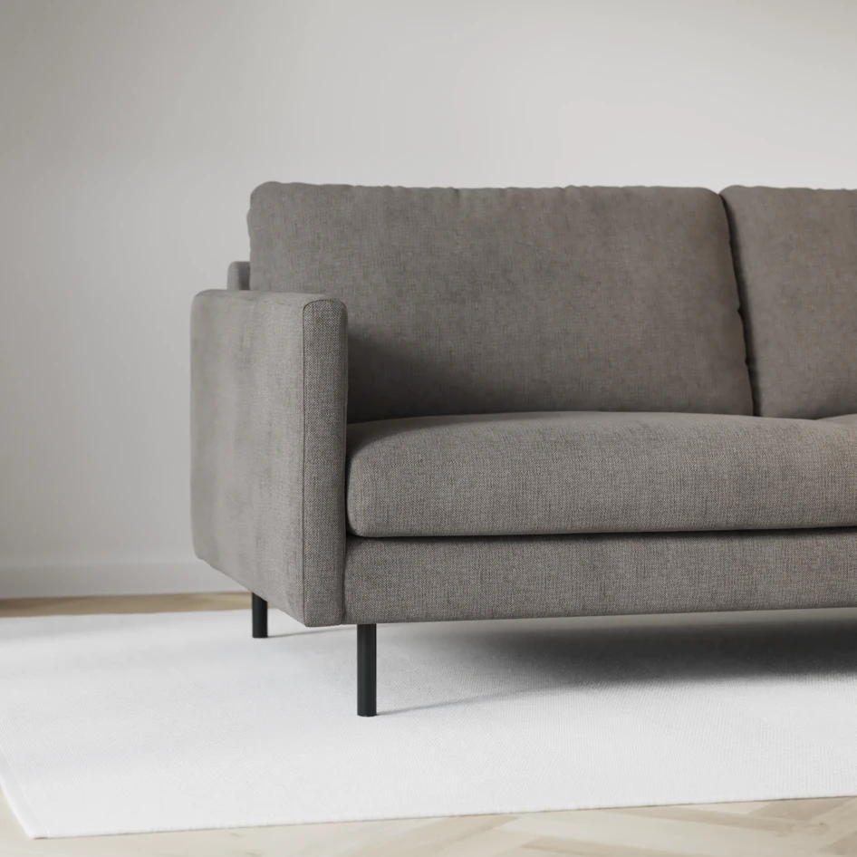 Madison Lux - Hörnsoffa 2+3-sits, hörn 1 - Brun