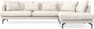 Harper - 3-sits soffa med divan höger - Beige