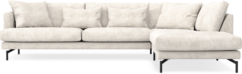 Harper - 3-sits soffa med divan höger - Beige