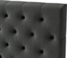 Delux Pikerad XL - Sänggavel, 90-210 cm - Grå