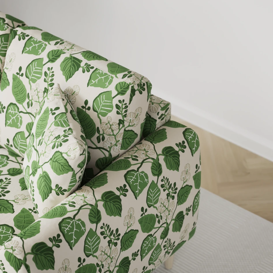 Eden - 3-sits soffa svängd - Flerfärgad