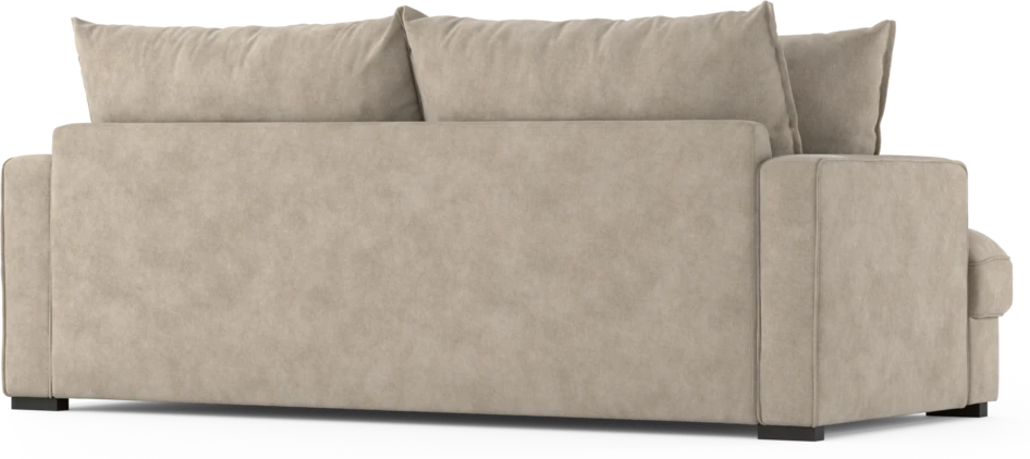 Mila - 3-sits soffa, hel dyna - Beige
