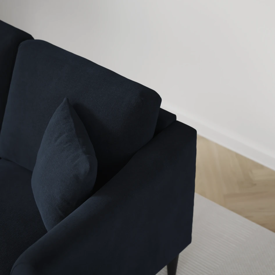 Eden - 3-sits soffa - Blå