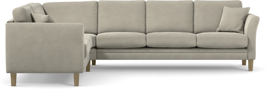 Eden - Hörnsoffa 2+3 - Brun