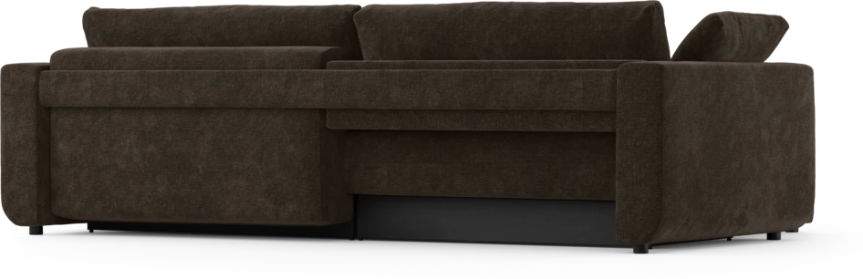 Amie - Bäddsoffa 4-sits - Brun