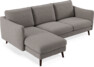 Madison Lux - 2-sits soffa med schäslong vänster - Beige