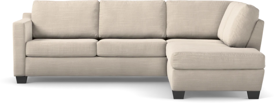 Friday - 2,5-sits soffa med divan höger - Beige