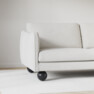 Madison Lux - 3-sits soffa - Vit
