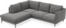 Madison - 2-sits soffa med divan vänster - Grå