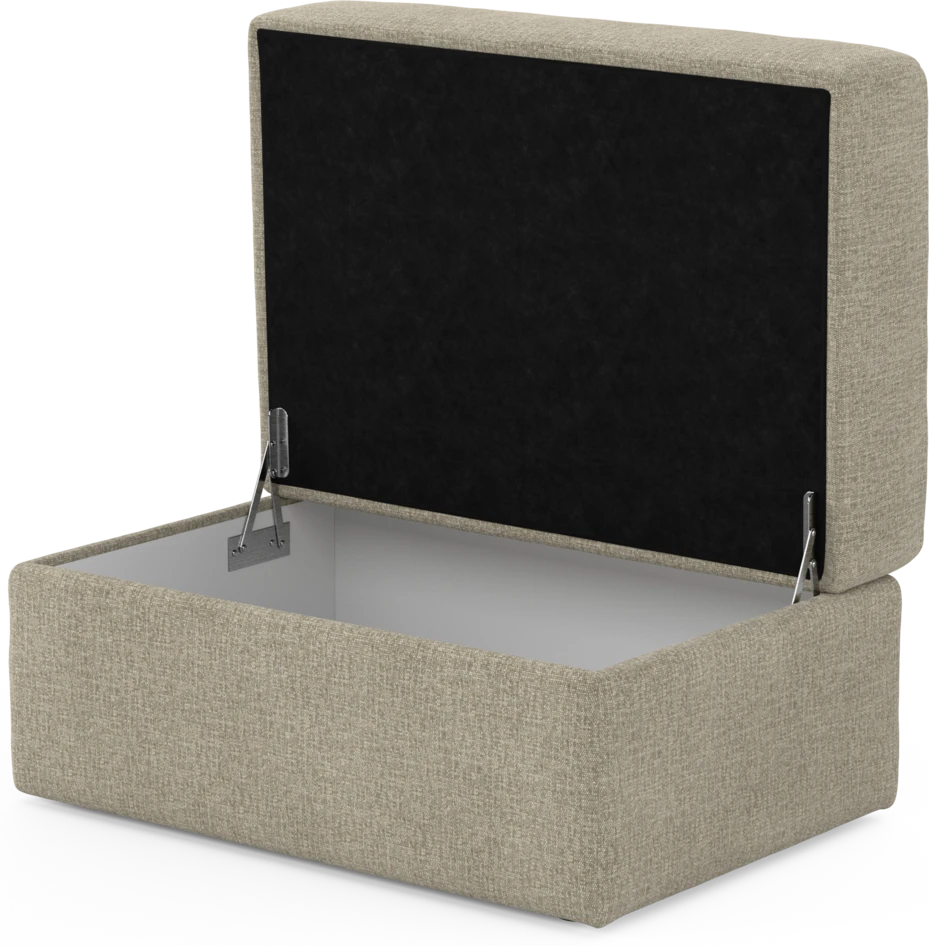 Lindö - Fotpall - Beige