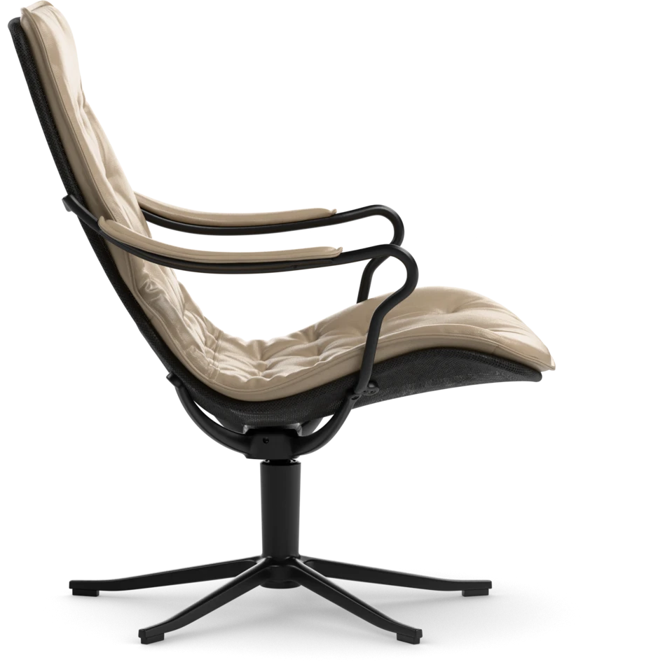 Moore - Fåtölj låg rygg - Beige