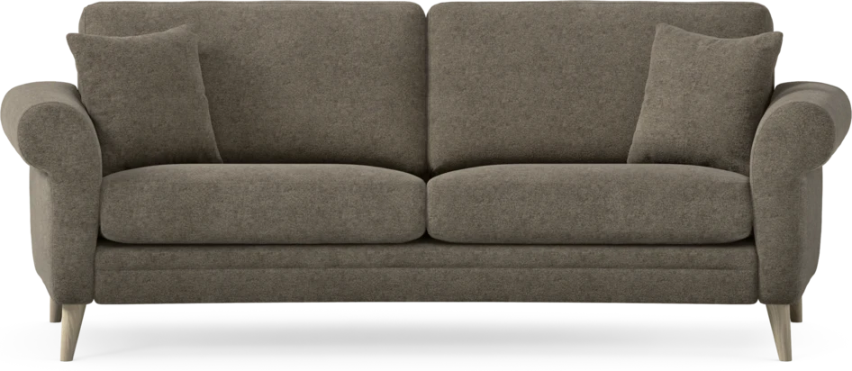 Eden - 2,5-sits soffa svängd - Brun