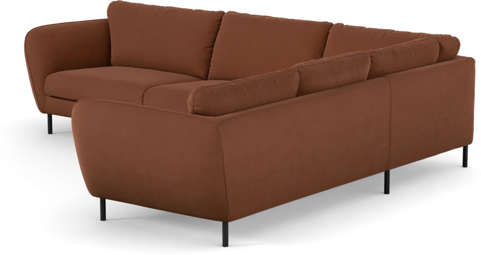 Madison Lux - Hörnsoffa 3+2-sits, hörn 1 - Röd