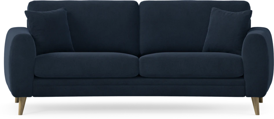 Eden - 2,5-sits soffa svängd - Blå
