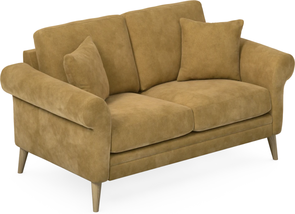 Eden - 2-sits soffa - Gul