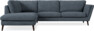 Madison Lux - 3-sits soffa med divan vänster - Vit