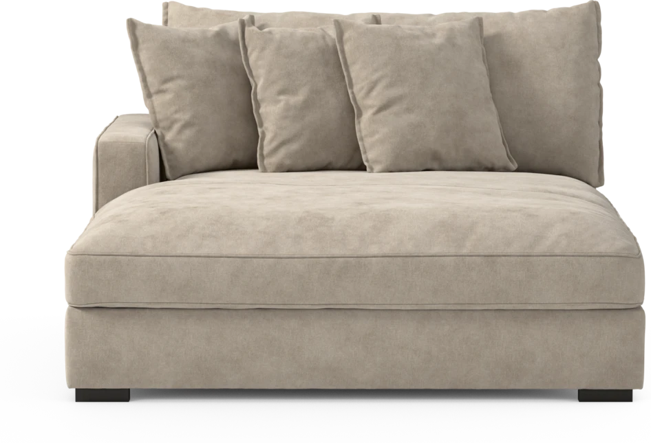 Rossi - Schäslong XL vänster - Beige