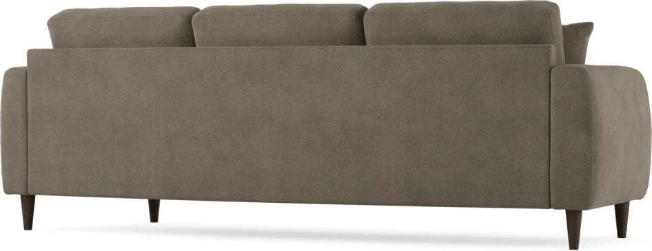 Eden - 3-sits soffa svängd - Beige