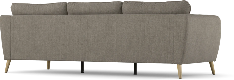 County - 3-sits soffa - Brun