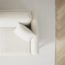 Eden - 3-sits soffa - Vit