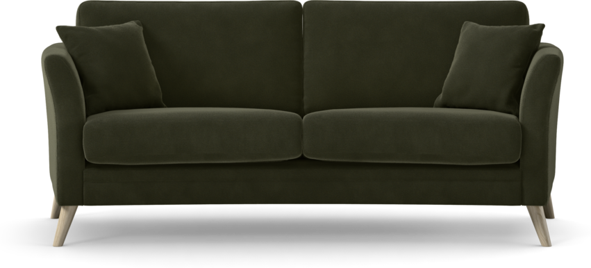 Eden - 2,5-sits soffa svängd - Grön