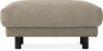 Cherrie - Fotpall 110, fast klädsel - Beige