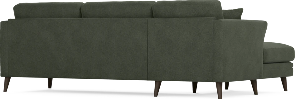 Eden - 2,5-sits soffa med schäslong - Grön