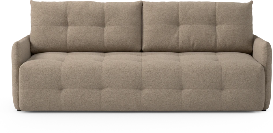 Bella - Bäddsoffa 3-sits - Brun