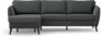County - 3-sits soffa med flyttbar schäslong - Grå