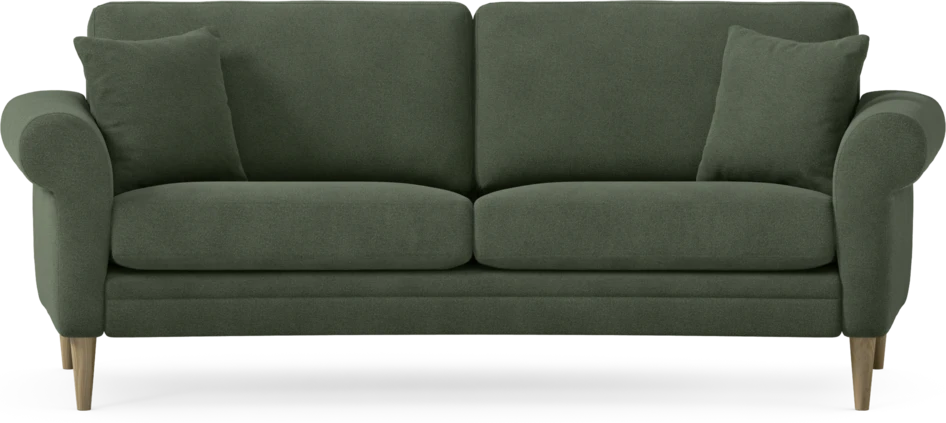 Eden - 2,5-sits soffa svängd - Grön