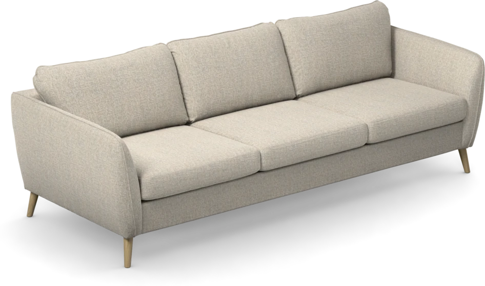 County - 3-sits soffa - Beige