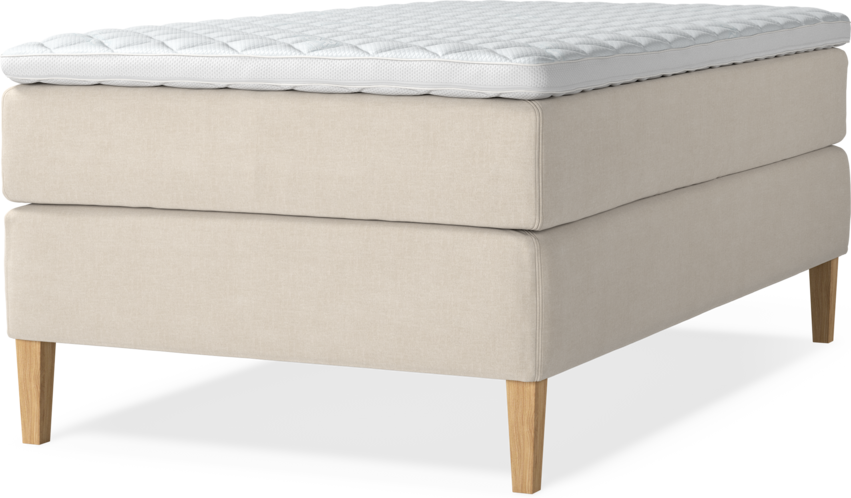Delux Exclusive - Kontinentalsäng, enkelsäng 120 cm med bäddmadrass