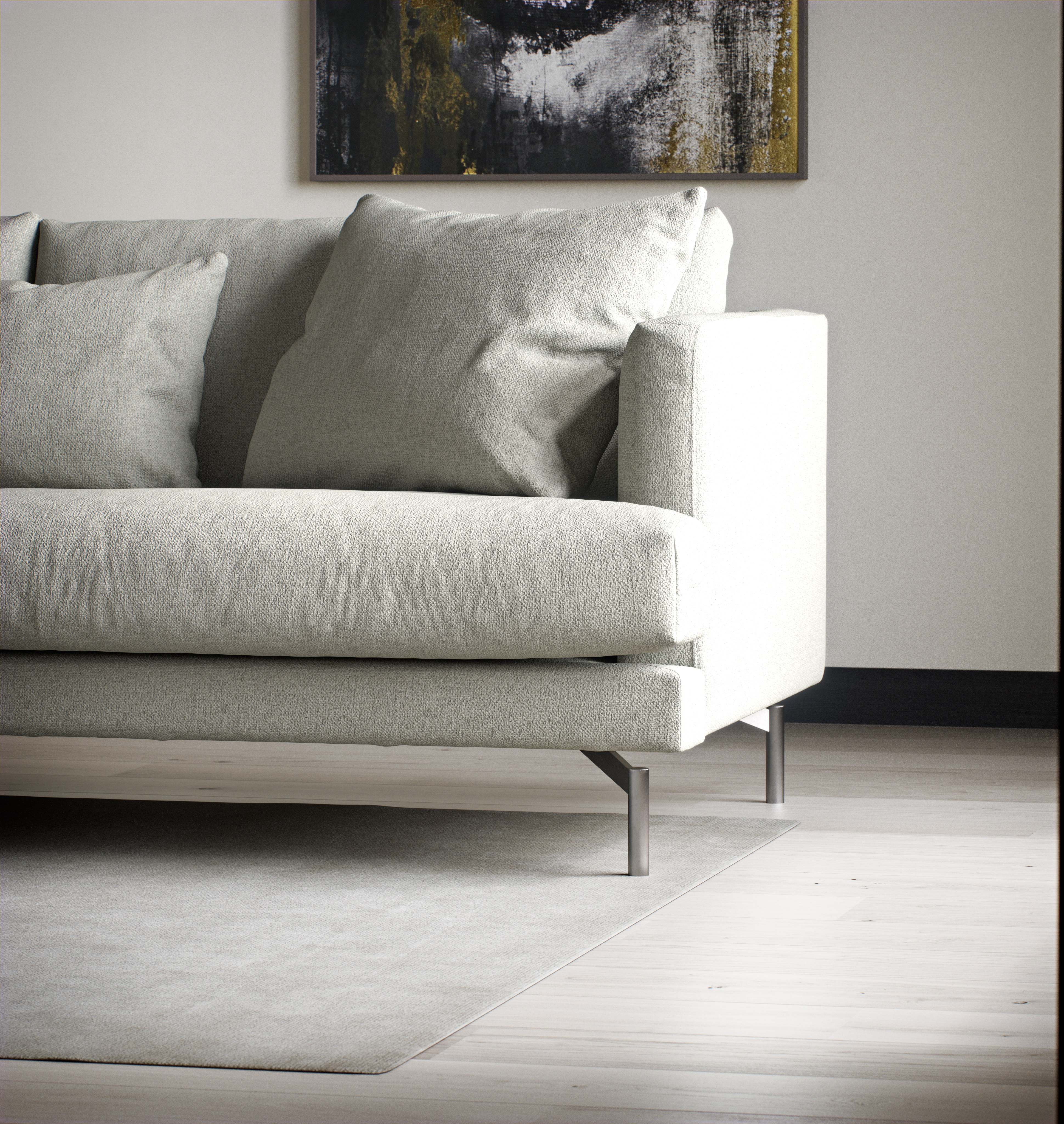Harper - 3-sits soffa med divan vänster - inspiration