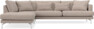 Harper - 3-sits soffa med divan vänster - Beige