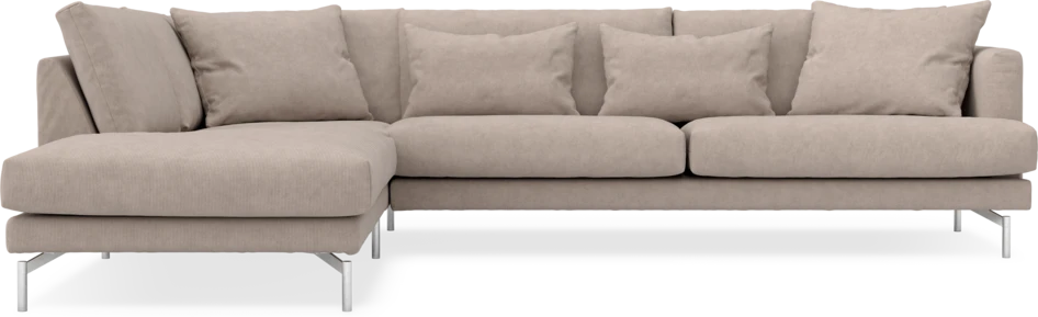 Harper - 3-sits soffa med divan vänster - Beige