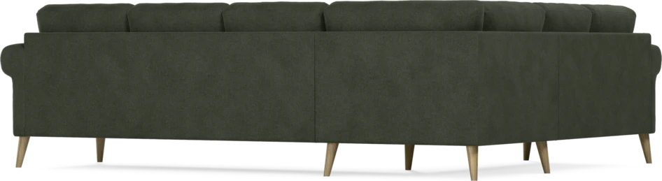 Eden - Hörnsoffa, 2+3-sits - Grön