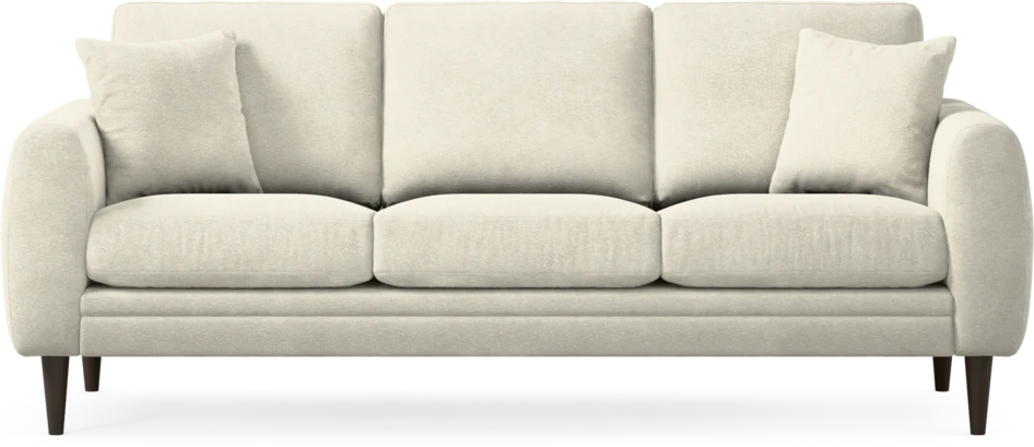 Eden - 3-sits soffa - Vit