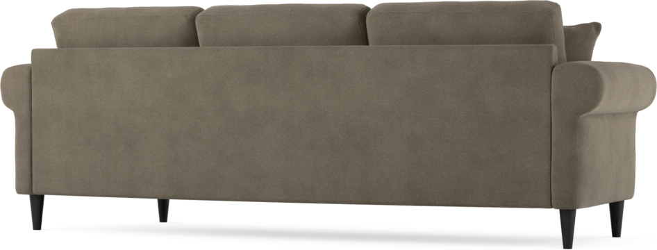 Eden - 3-sits soffa svängd - Beige