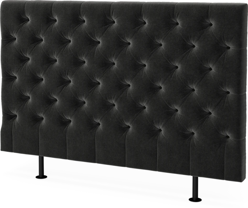 Cape pikerad - Sänggavel låg, , 90-210 cm - Grå