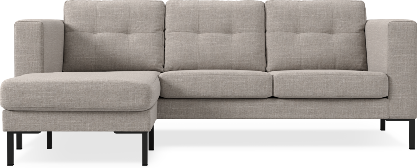 Rio - 3-sits soffa med schäslong vänster - Beige