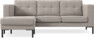 Rio - 3-sits soffa med schäslong vänster - Beige