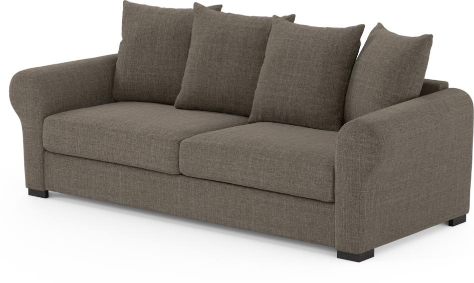 Town - 3-sits soffa - Brun