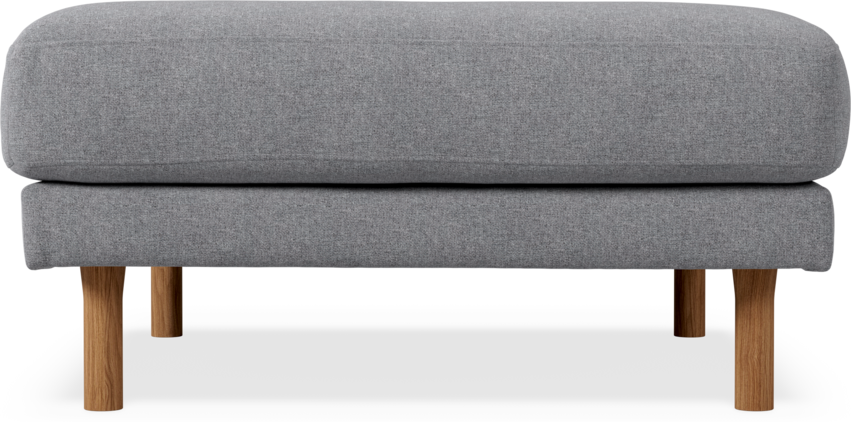 Willow - Fotpall, fast klädsel - Grå